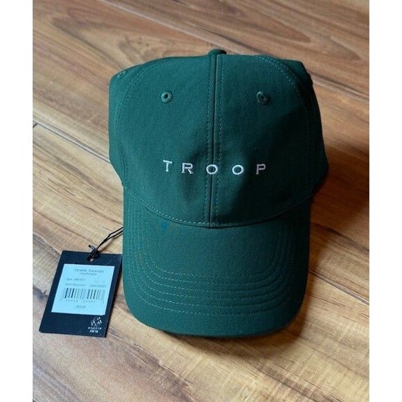 Troop NEW Mens Adjustable Fashion Cap Hat Green Golf Baseball Hummingbird‎ - Picture 5 of 9